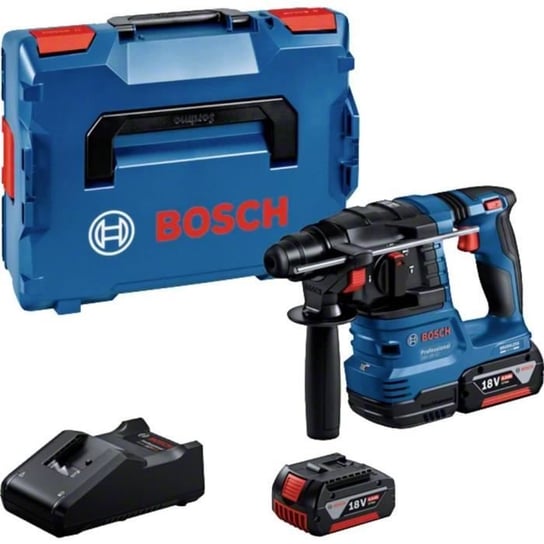 Bosch Professional GBH 18V-22 SDS-Plus-Akumulatorowa wiertarka udarowa 18 V 4 Ah Li-Ion Bosch Professional
