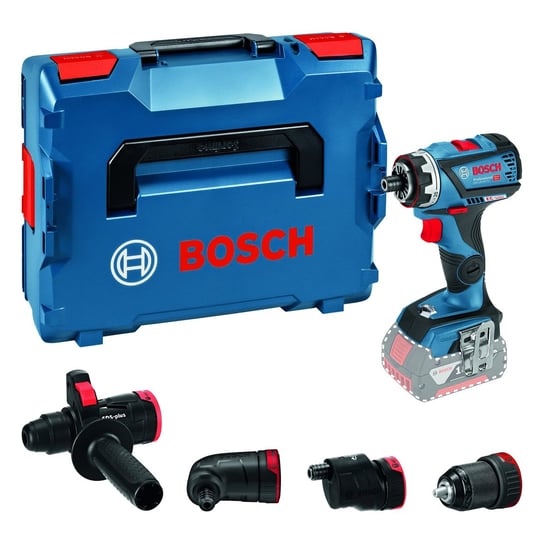 Bosch Professional System 18V: Gsr 18V-60 Fc - Wiertarko-Wkrętarka Z Wymiennymi Uchwytami I Walizką L-Boxx Bosch Professional