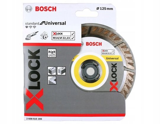 Bosch Tarcza Diamentowa 125Mm X-Lock Beton Cegła Bosch