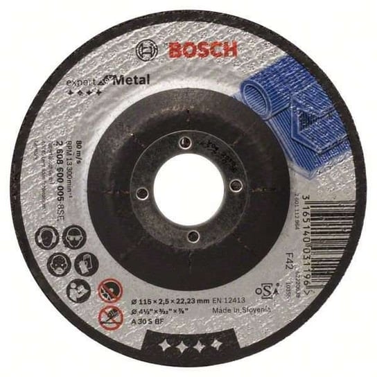 BOSCH TARCZA TNĄCA 115x2,5 EXPERT FOR METAL DO CIĘCIA METALU Bosch Professional