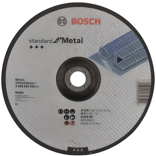 BOSCH Tarcza tnąca z piastą offsetową - 230x3,0mm Bosch