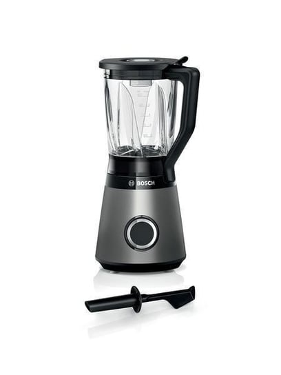 Bosch VitaPower Serie 4 Blender stołowy MMB6172S, 1200 W, materiał słoika - szkło, pojemność słoika 1,5 L, kruszenie lodu, Black Bosch