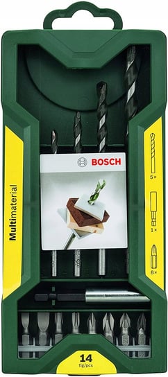 BOSCH Zestaw wierteł MULTIMATERIAL z bitami X-line Bosch
