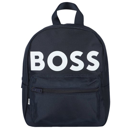 BOSS Logo Backpack J00105-849, Granatowe Plecak, pojemność: 10 L Boss