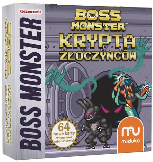 Boss Monster dodatek 4-Krypta Zloczyńców, gra planszowa,MUDUKO MUDUKO