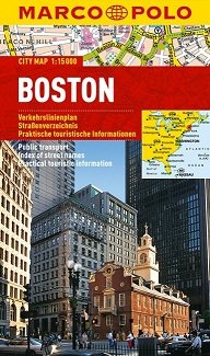 Boston. Plan miasta 1:15 000 Opracowanie zbiorowe