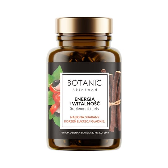 Botanic, Skinfood Suplement Diety, Energia I Witalność, 30 szt. Botanic