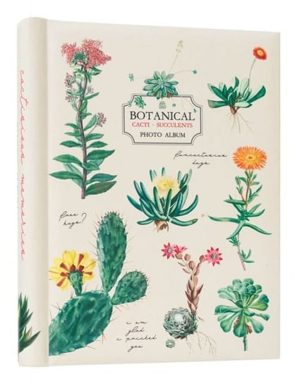 Botanical Cacti Succulents - Album Na 30 Zdjęć 21X31,5 Cm Grupoerik