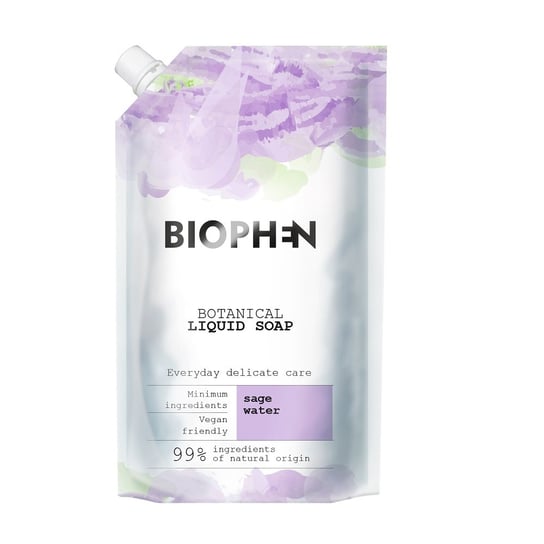 Botanical Liquid Soap mydło w płynie Sage Water refill 400ml Biophen
