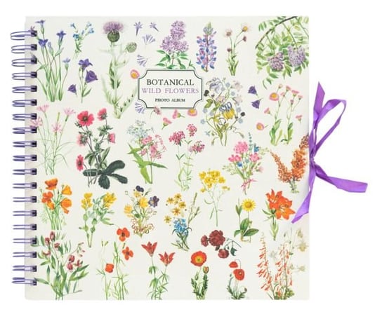 Botanical Wild Flowers - Scrapbook, Album na 80 zdjęć 10x15 cm Grupo Erik