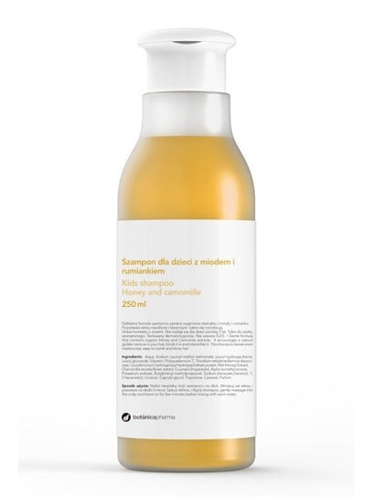 Botanicapharma, szampon dla dzieci z miodem i rumiankiem, 250 ml Botanicapharma