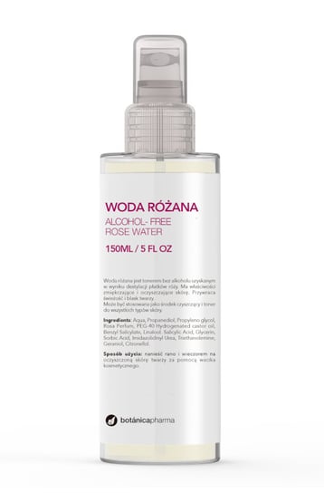 Botanicapharma Woda Różana, spray, 150 ml Botanicapharma