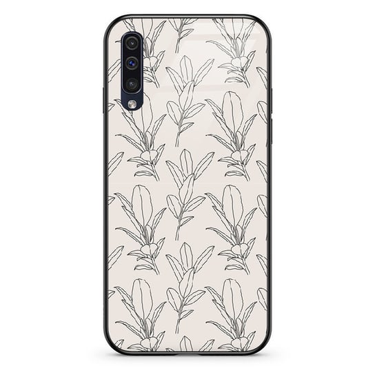 Botaniczne akcenty - Galaxy A50 Etui szklane [TIF 16A] PieceofCase