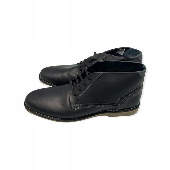 Botki męskie Steve Madden Gadrick Black Leather 40 STEVE MADDEN