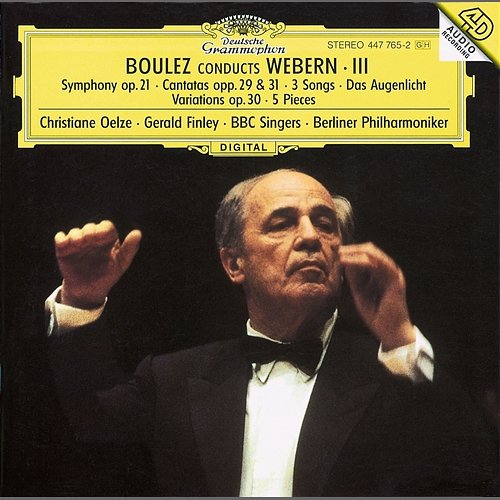 Boulez conducts Webern III Berliner Philharmoniker, Pierre Boulez