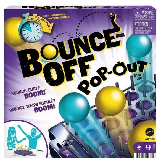 Bounce-Off Pop-Out gra zręcznościowa Mattel Mattel