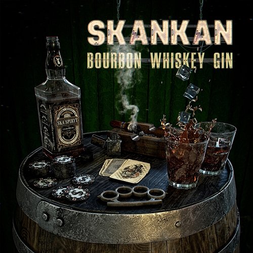 Bourbon Whiskey Gin Skankan
