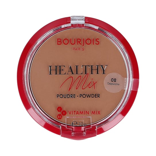Bourjois, Healthy Mix, Prasowany puder do twarzy 08 Cappuccino, 10 g Bourjois