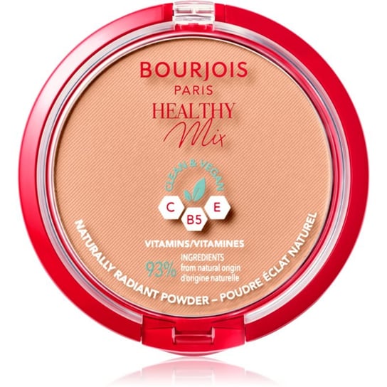 Bourjois Healthy Mix puder matujący nadający skórze promienny wygląd odcień 06 Honey 10 g Bourjois
