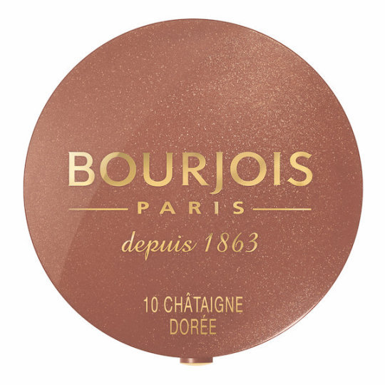 Bourjois, Little Round Pot Blusher, róż do policzków 10 Chataigne Doree, 2,5g Bourjois