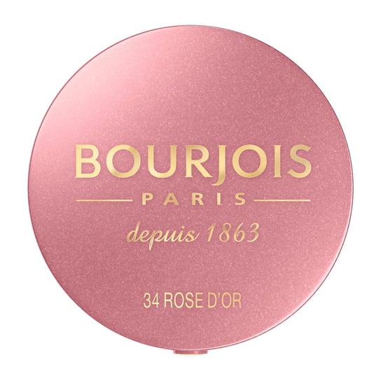 Bourjois, Little Round Pot Blusher, róż do policzków 34 Rose d'Or, 2,5g Bourjois