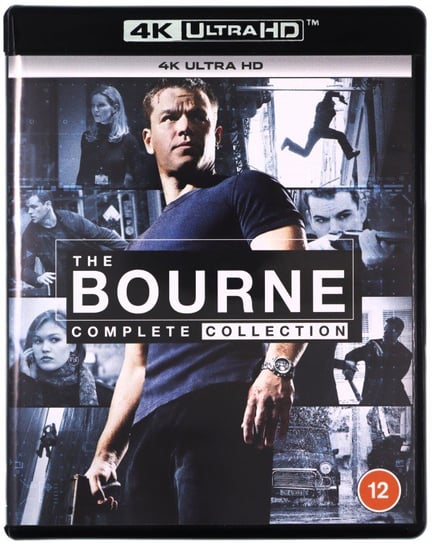 Bourne Collection: Tożsamość Bourne'a / Krucjata Bourne'a / Ultimatum Bourne'a / Dziedzictwo Bourne'a / Jason Bourne Various Directors