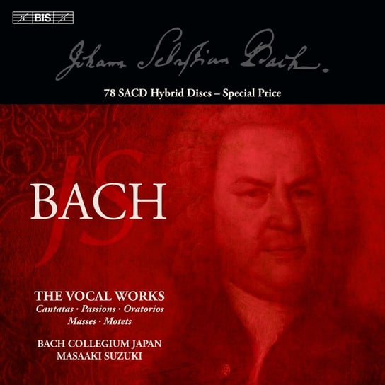 Box: Bach: The vocal works Bach Collegium Japan