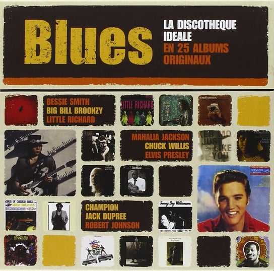Box: Blues Perfect Blues Collection 25 Original Album (Limited Edition) Guy Buddy, Vaughan Stevie Ray, Keb' Mo', Winter Johnny, Muddy Waters, Dixon Willie, Johnson Robert, Williamson Sonny Boy, Spann Otis