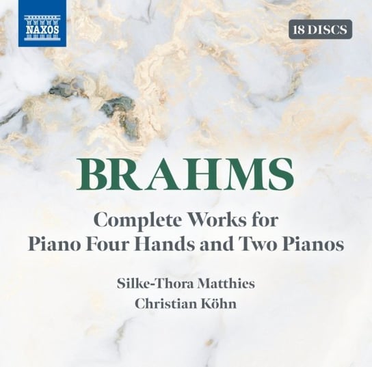 Box: Brahms Complete Works for Piano Four Hands and Two Pianos Kohn Christian