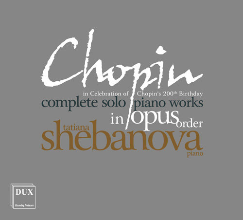 Box: Chopin - Complete Solo Piano Works Shebanova Tatiana