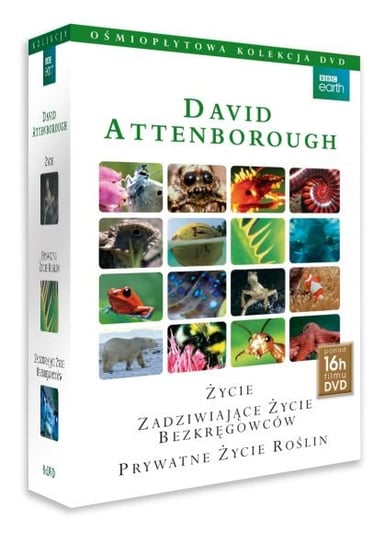 Box: David Attenborough - Życie, Zadziwiające życie bezkręgowców, Prywatne życie roślin Attenborough David