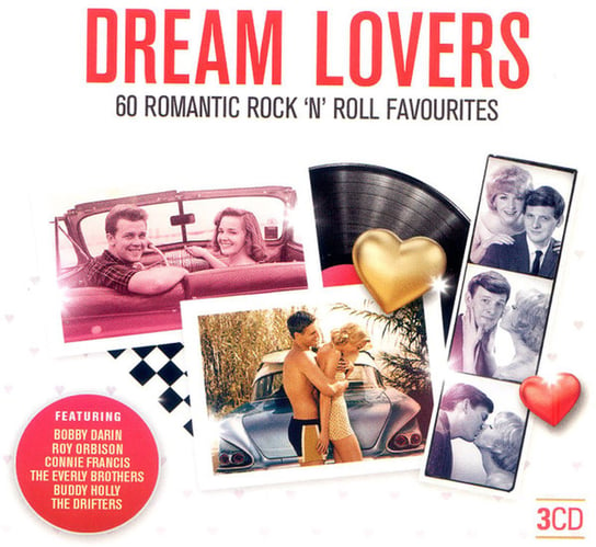 Box: Dream Lovers - 60 Romantic Rock 'N' Roll Favourites Anka Paul, Cliff Richard, Orbison Roy, Francis Connie, Berry Chuck, Neil Sedaka, Ray Charles, Valens Ritchie, Platters