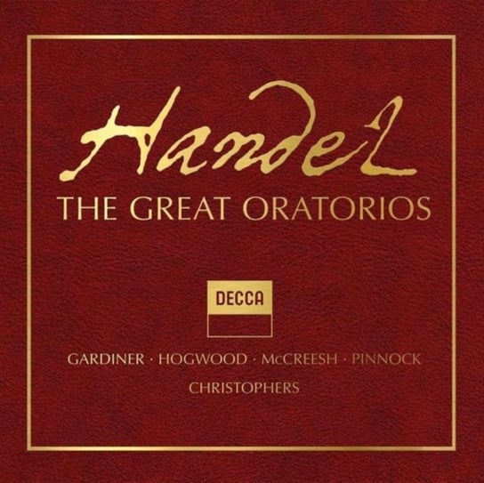 Box: Handel - Great Oratorios Various Artists