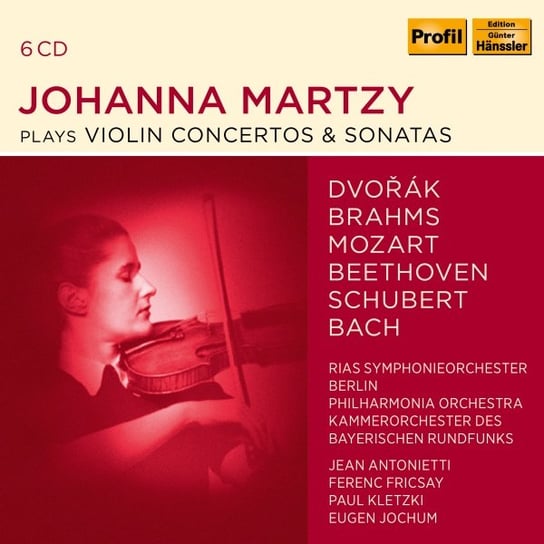 Box: Joanna Martzy Plays Violin Concertos and Sonatas Martzy Johanna, Antonietti Jean