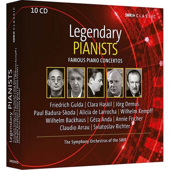 Box: Legendary Pianists Gulda Friedrich, Haskil Clara, Anda Geza