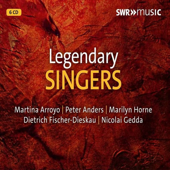 Box: Legendary Singers Arroyo Marina, Fischer-Diskau Dietrich, Anders Peter, Gedda Nicolai, Harina Marylin