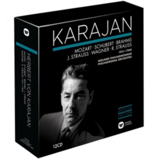 Box: Mozart, Schubert, Brahms, Strauss, Wagner 1951-1960 Von Karajan Herbert