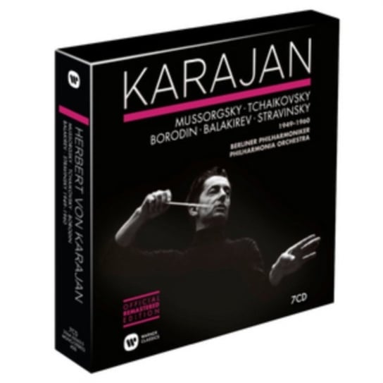 Box: Mussorgsky, Tchaikovsky, Borodin, Balakirev, Stravinsky 1949-1960 Von Karajan Herbert