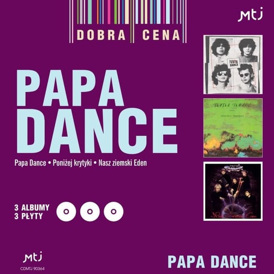 Box: Papa Dance / Poniżej krytyki / Nasz ziemski Eden Papa Dance