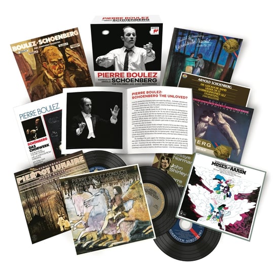 Box: Pierre Boulez Conducts Arnold Schoenberg The Complete Columbia and Sony Recordings Boulez Pierre