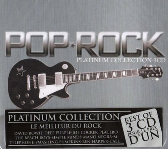 Box: Platinum Pop Rock Collection Deep Purple, Canned Heat, Oldfield Mike, Red Hot Chili Peppers, Placebo, Miller Steve Band, Ultravox, Stranglers, Blondie