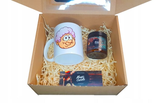 Box prezentowy świeczki sojowe kubek dzień babci Inny producent