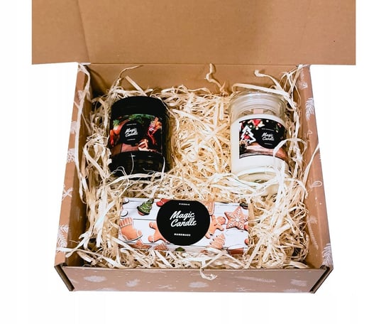 Box świąteczny świeczki sojowe naturalne zapachowe Inny producent