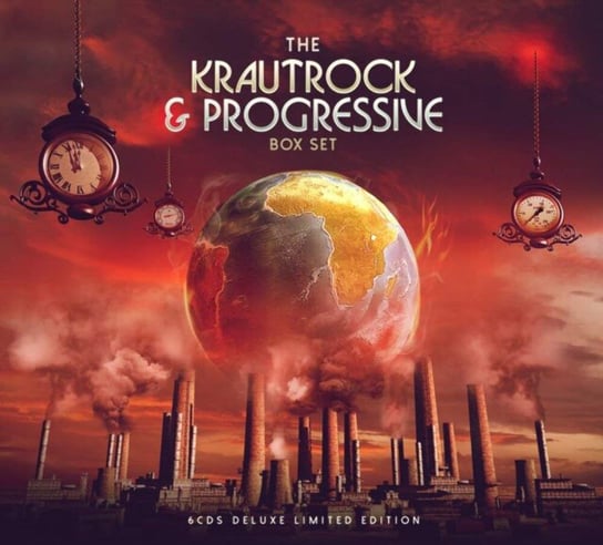 Box: The Krautrock & Progressive (Deluxe Limited Edition) (Remastered) Hackett Steve, Collins Phil, Van der Graaf Generator, Embryo, Baker Ginger, Greenslade Dave, Wakeman Rick, Atomic Rooster