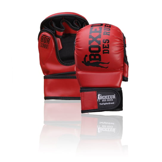 Boxeur, Rękawice MMA, BXT-5211, czerwony, rozmiar M BOXEUR DES RUES