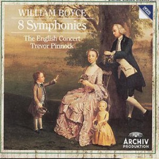 Boyce: 8 Symphonies Pinnock Trevor