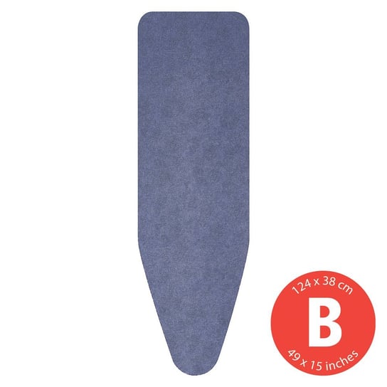 BRABANTIA - PerfectFit Set - Pokrowiec na deskę do prasowania - rozmiar B - Denim Blue BRABANTIA