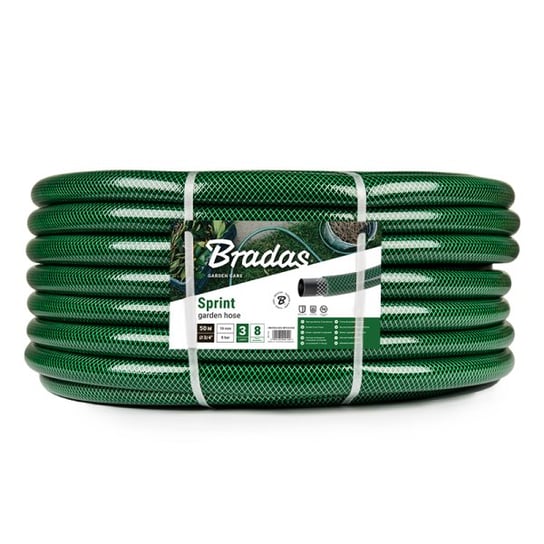 BRADAS, Wąż ogrodowy SPRINT 1,  50 m BRADAS