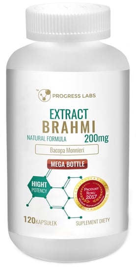 Brahmi Bacopa Monnierie 200mg 120kap Progress Labs Suplement diety Progress Labs