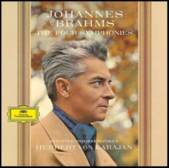 Brahms 4 Symphonies, płyta winylowa Von Karajan Herbert